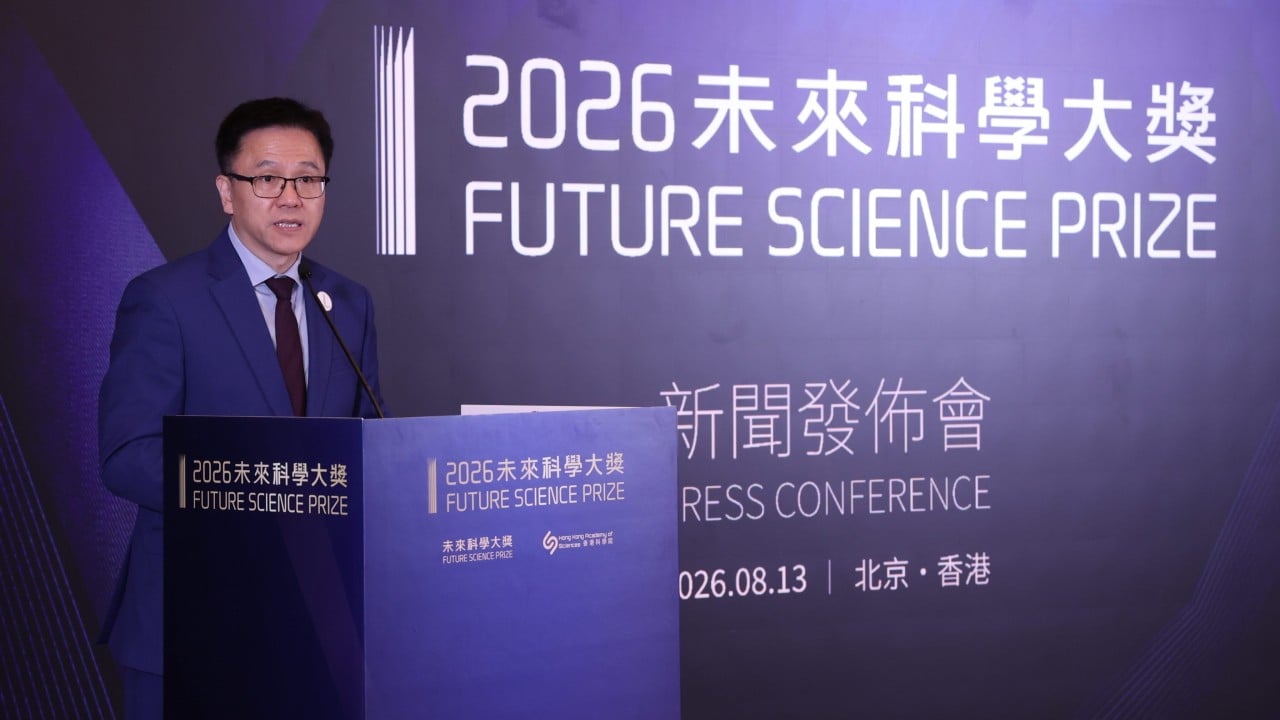 3 mainland Chinese scholars honoured as Future Science Prize returns to Hong Kong