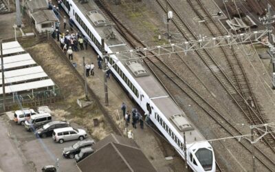 4 workers die after being hit by train north of Tokyo