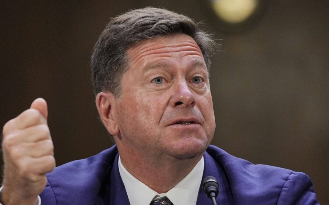 Jay Clayton sworn in as US spy chief after contentious  Senate confirmation hearing