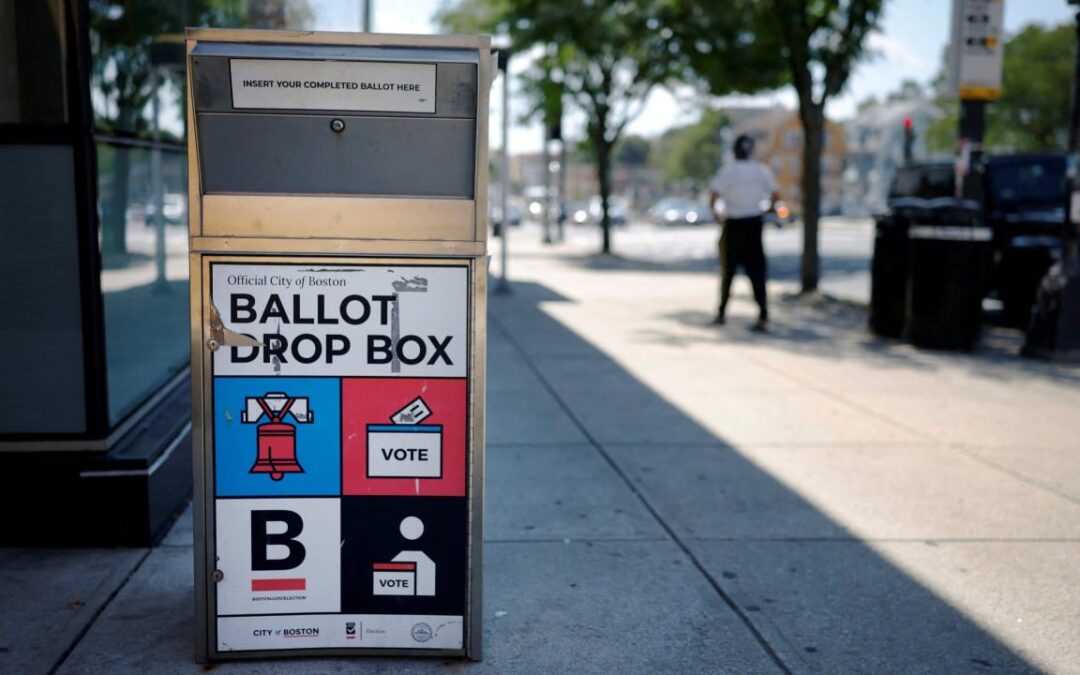 Trump’s new US mail voting rules take effect as states warn of midterm disruption