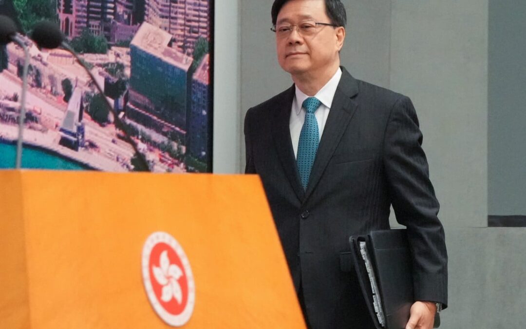 Hong Kong leader to hold town hall on Sunday to gather views on twin blueprints