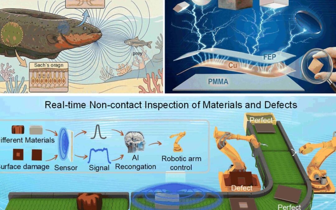 China’s ‘electric eel’ sensor allows robots to feel an object without touching it