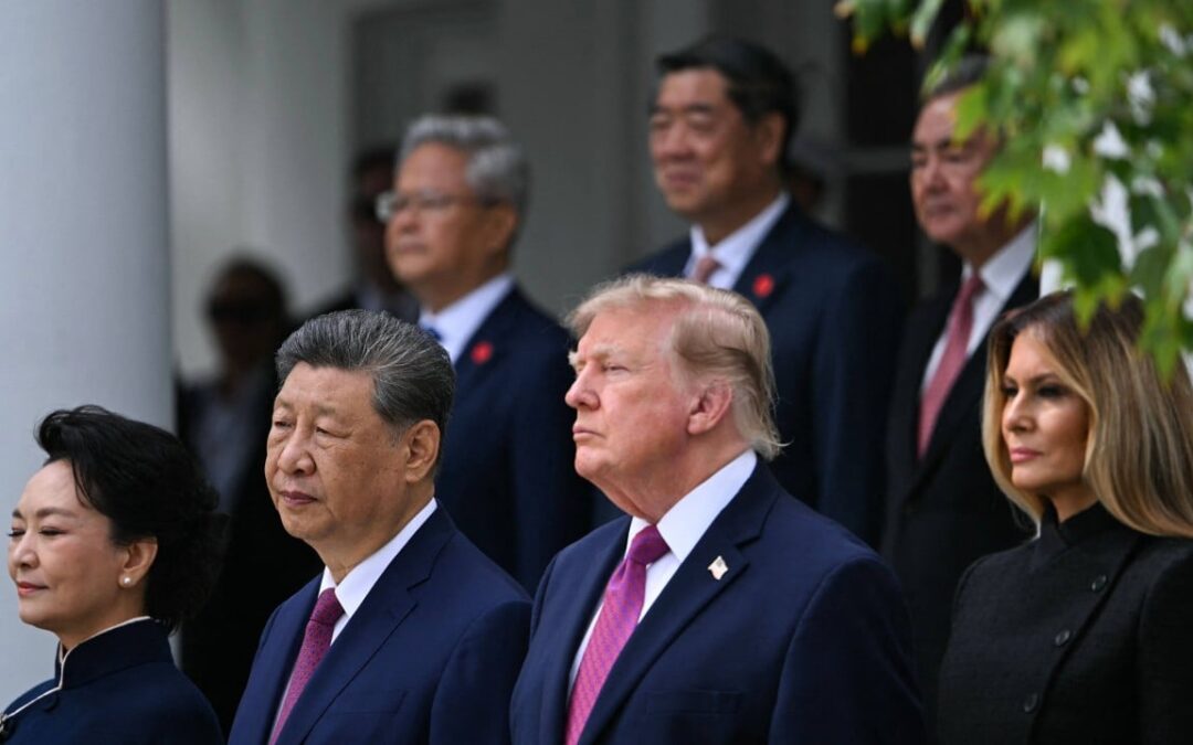 Last day of Xi’s US visit begins with Trump at White House tea