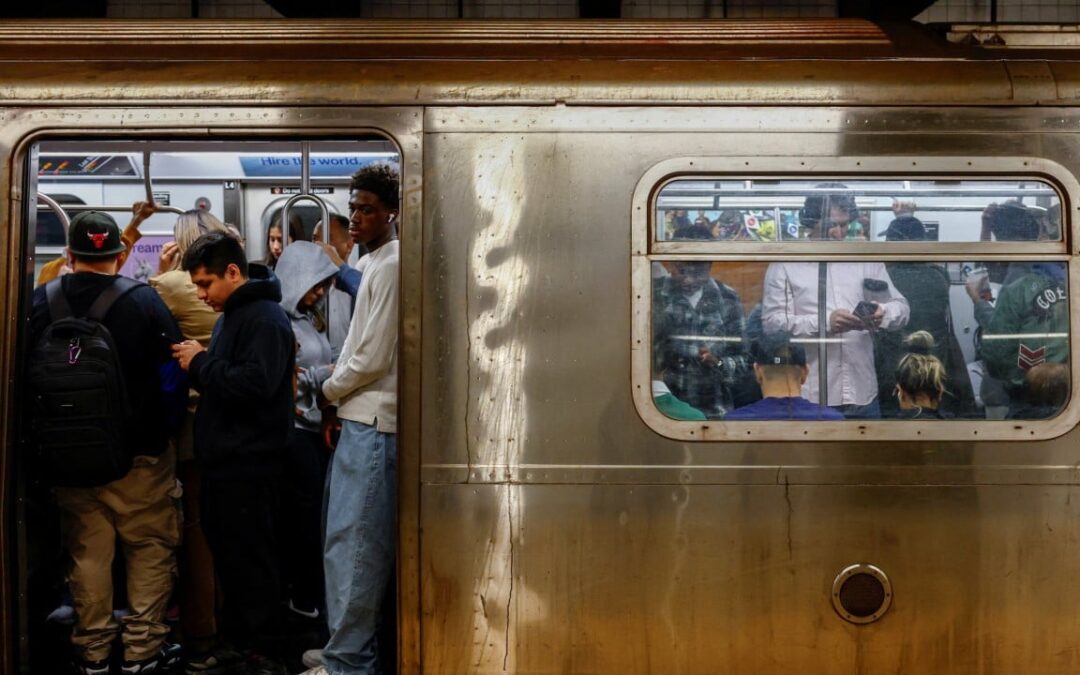 Man dragged to death by New York subway train after bag gets caught in door