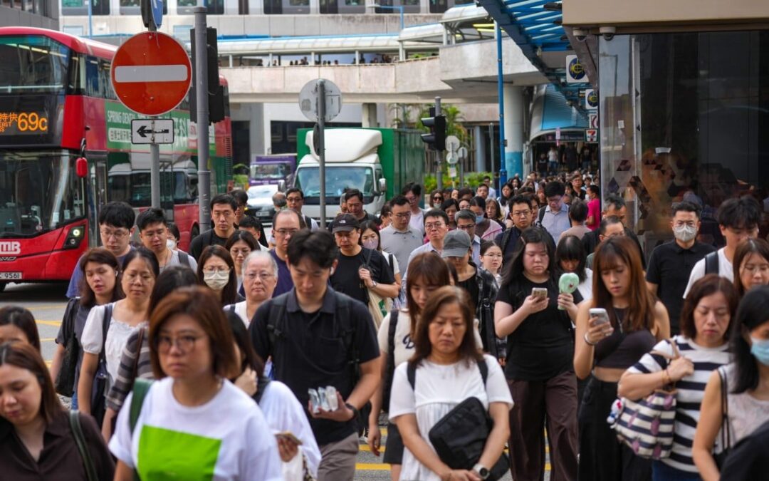 Hong Kong wages rise 3.4% in June, with government expecting further gains