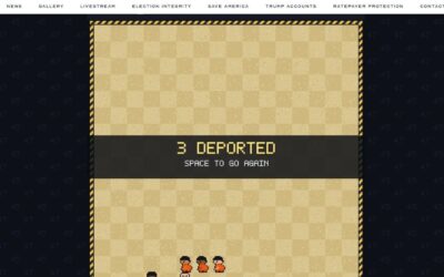 White House video games depict migrant captures, building border wall