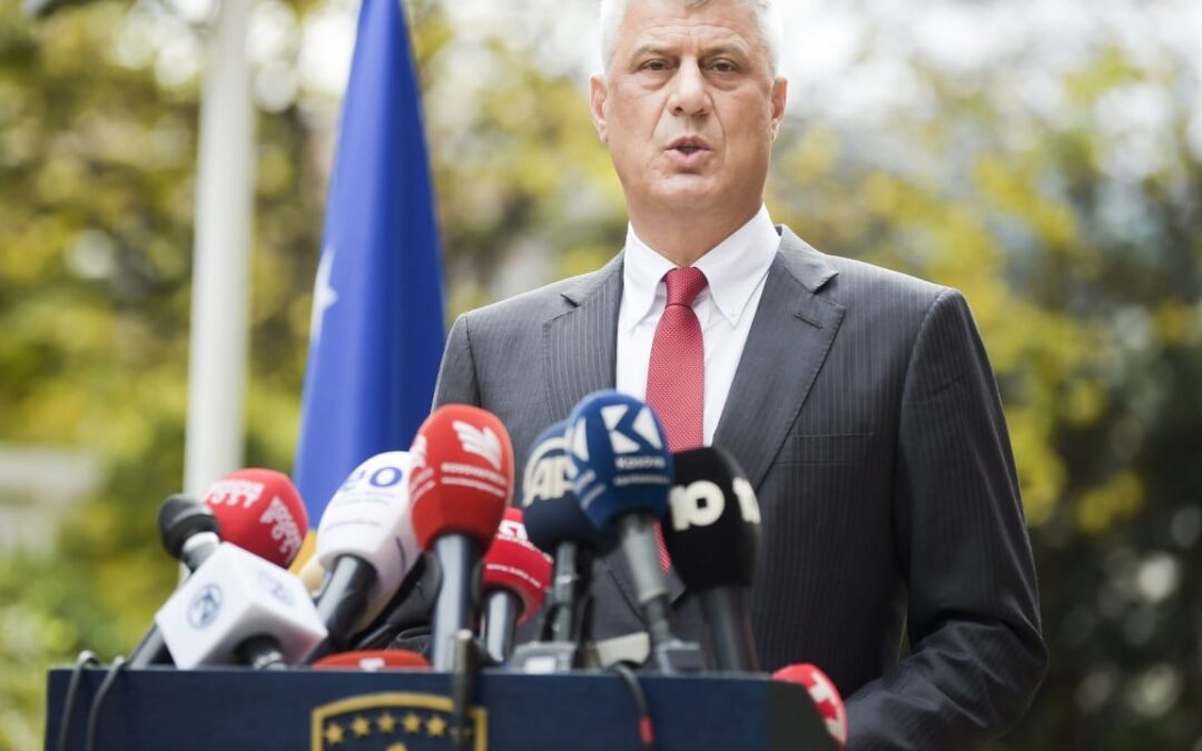 Former Kosovo president Thaci gets 25 years in prison for war crimes