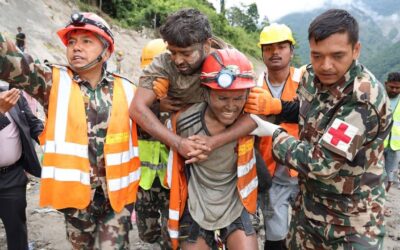 2 trapped workers rescued alive from Nepal tunnel 9 days after floods