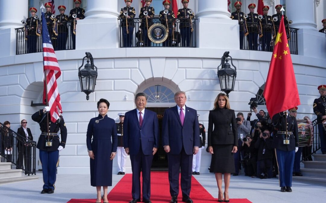Beyond the Rose Garden and the military review, Trump and Xi get down to business
