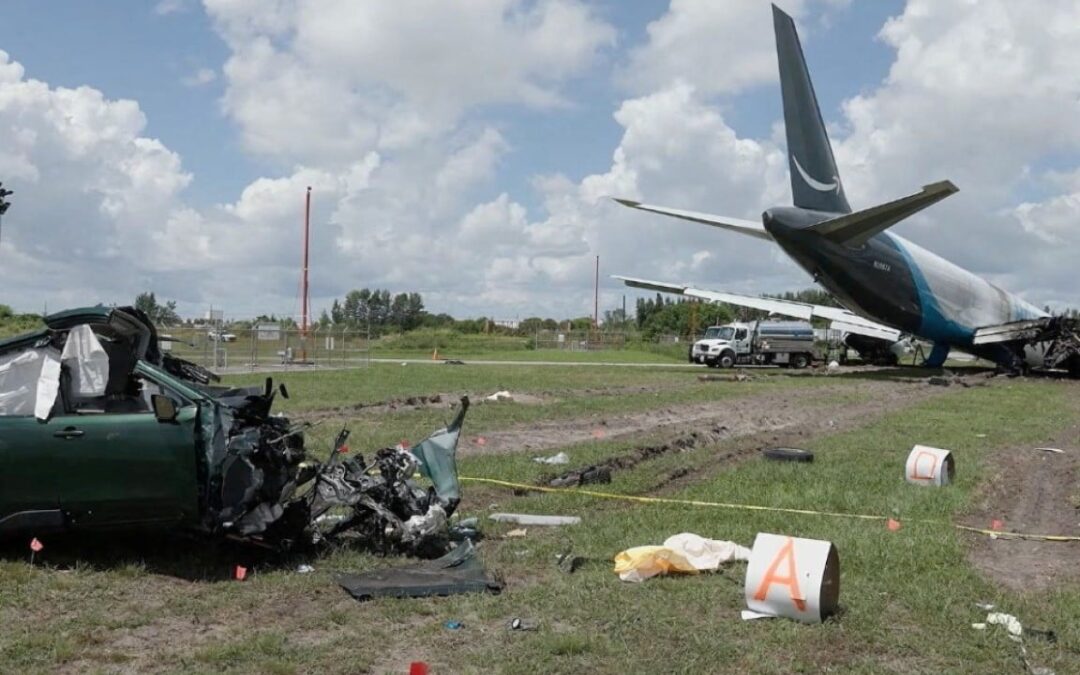 ‘Too fast’, ‘too low’: pilot pressed on with landing despite warnings in Miami crash