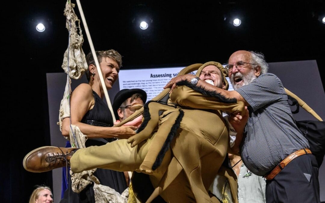 Scientists studying cockroach milk and nose-blowing win Ig Nobel prizes