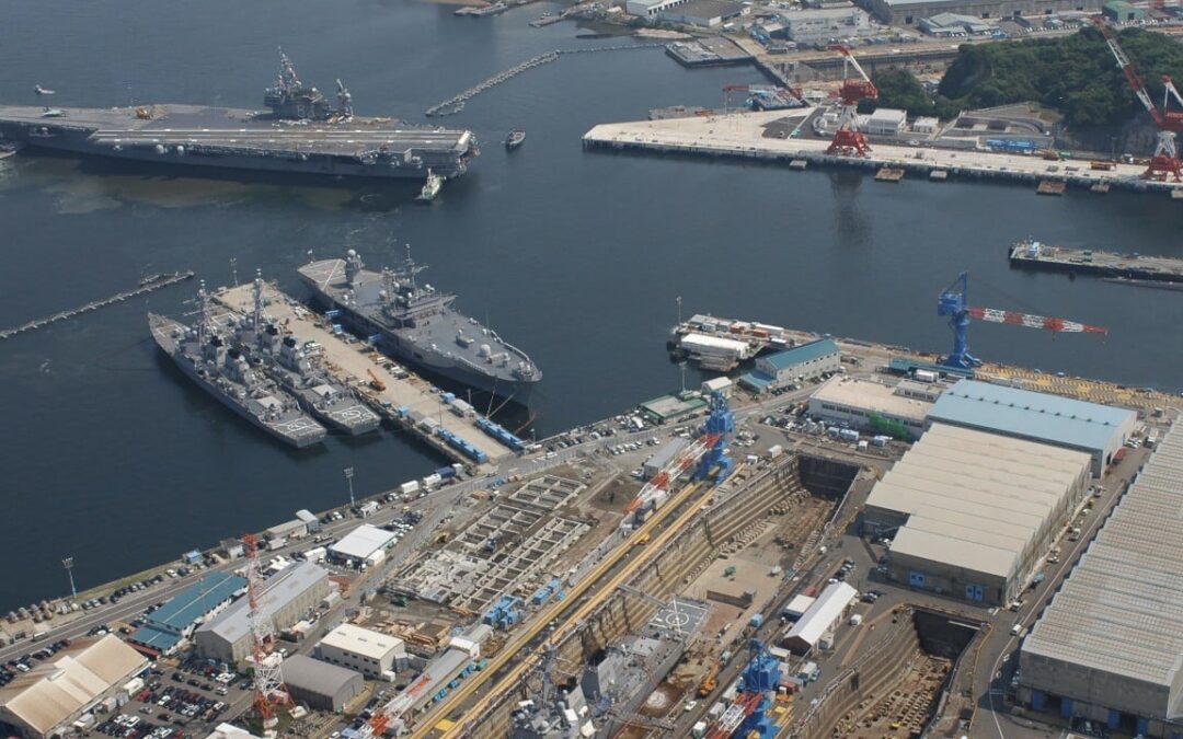 How Asian shipyards in Japan, Korea and Philippines keep US warships battle ready