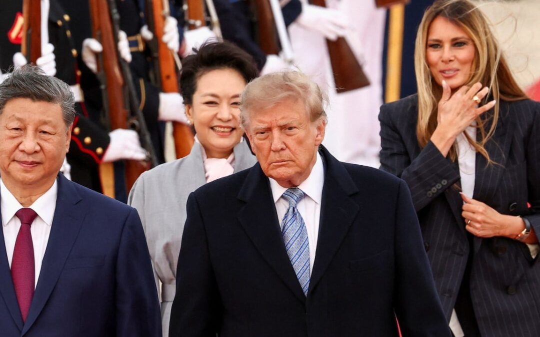First lady Peng Liyuan’s English takes the spotlight in exchange with Melania Trump