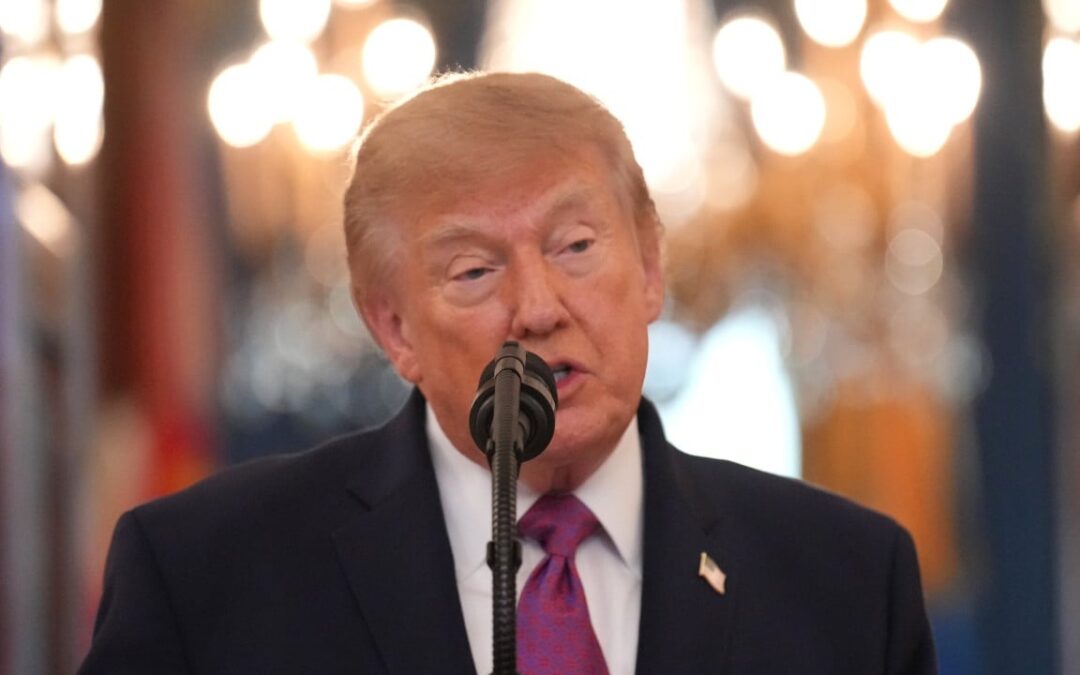 Trump announcing new Iowa steel plant the White House says will be biggest in US
