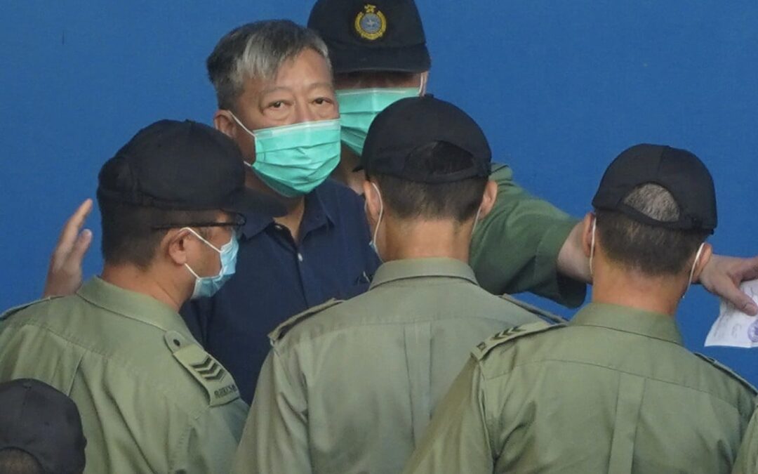 Tiananmen vigil leaders jailed up to 7 years, as group is fined HK$1.5 million
