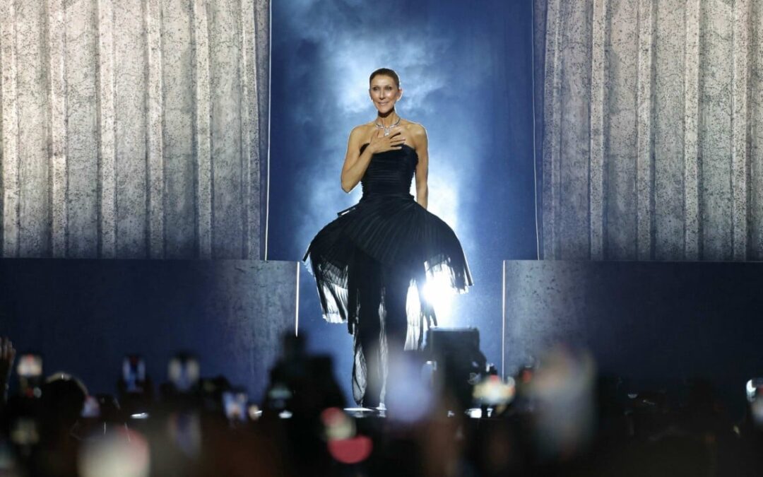 Celine Dion makes long-awaited return to stage in Paris