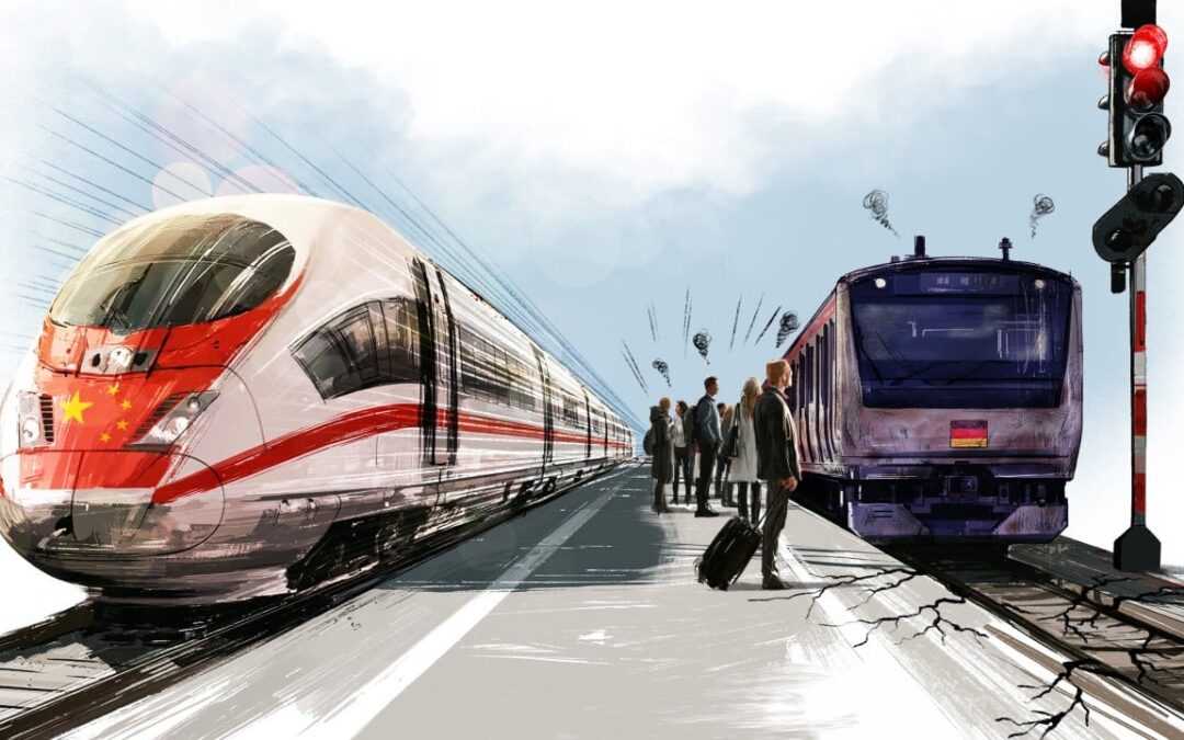 How years of thin investment have stalled Germany’s rail network as China’s speeds ahead