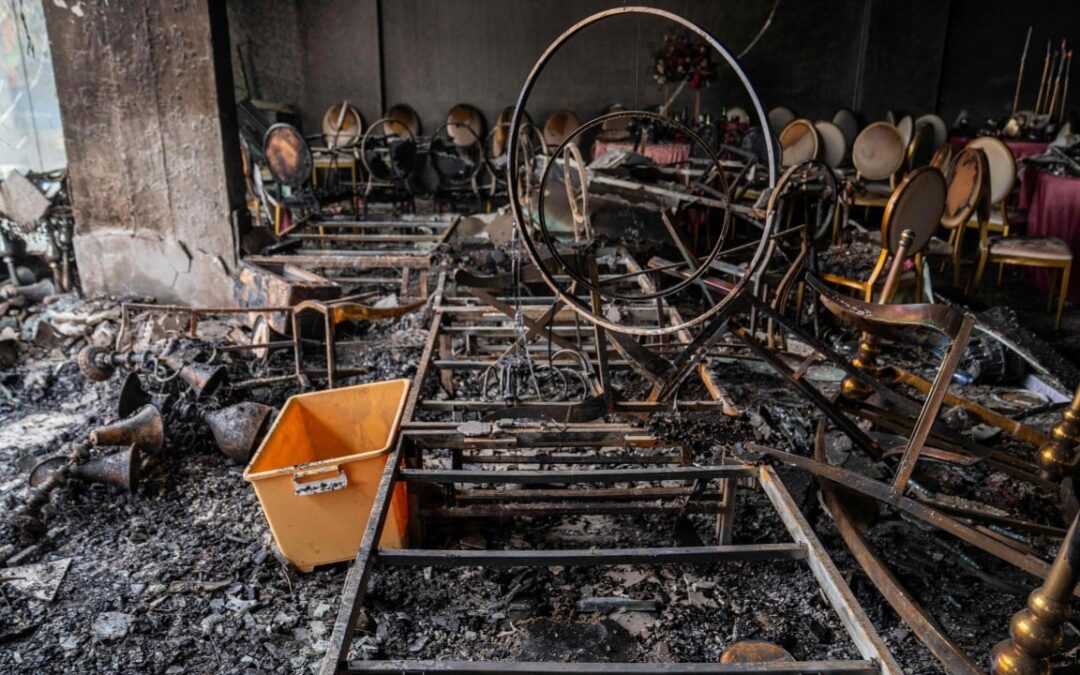At least 22 dead, several injured, in fire at DR Congo wedding reception