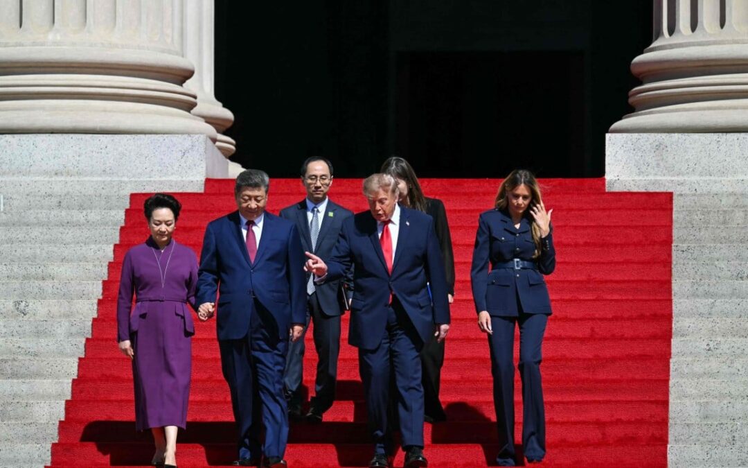 What Donald Trump and Xi Jinping revealed in the body language with their wives