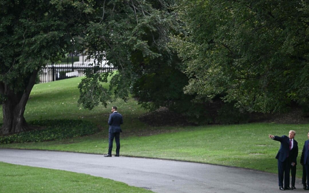Trump gives Xi a tour of his pet White House building projects, including the ballroom