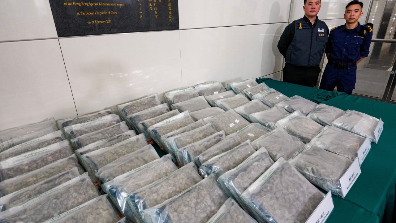 Nearly 50% rise in drug seizures by Hong Kong customs in first half of year