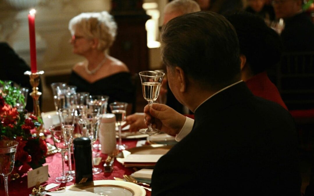 Why did Xi and China’s first lady bring their own flasks to White House banquet?