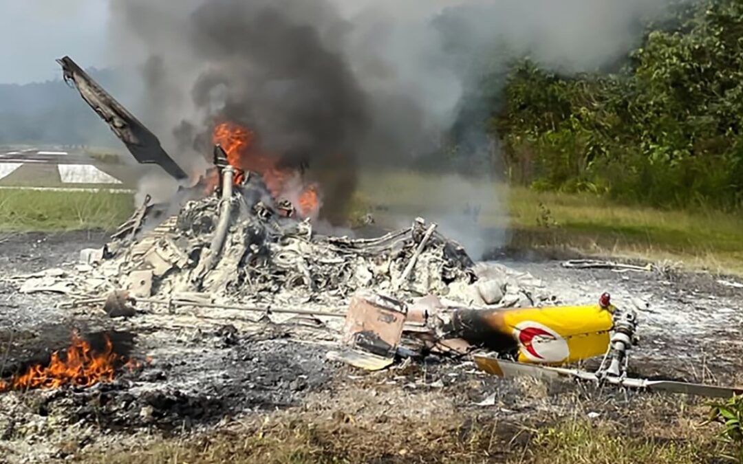 ‘Flying doctor’ helicopter crash in Malaysia kills 5 people