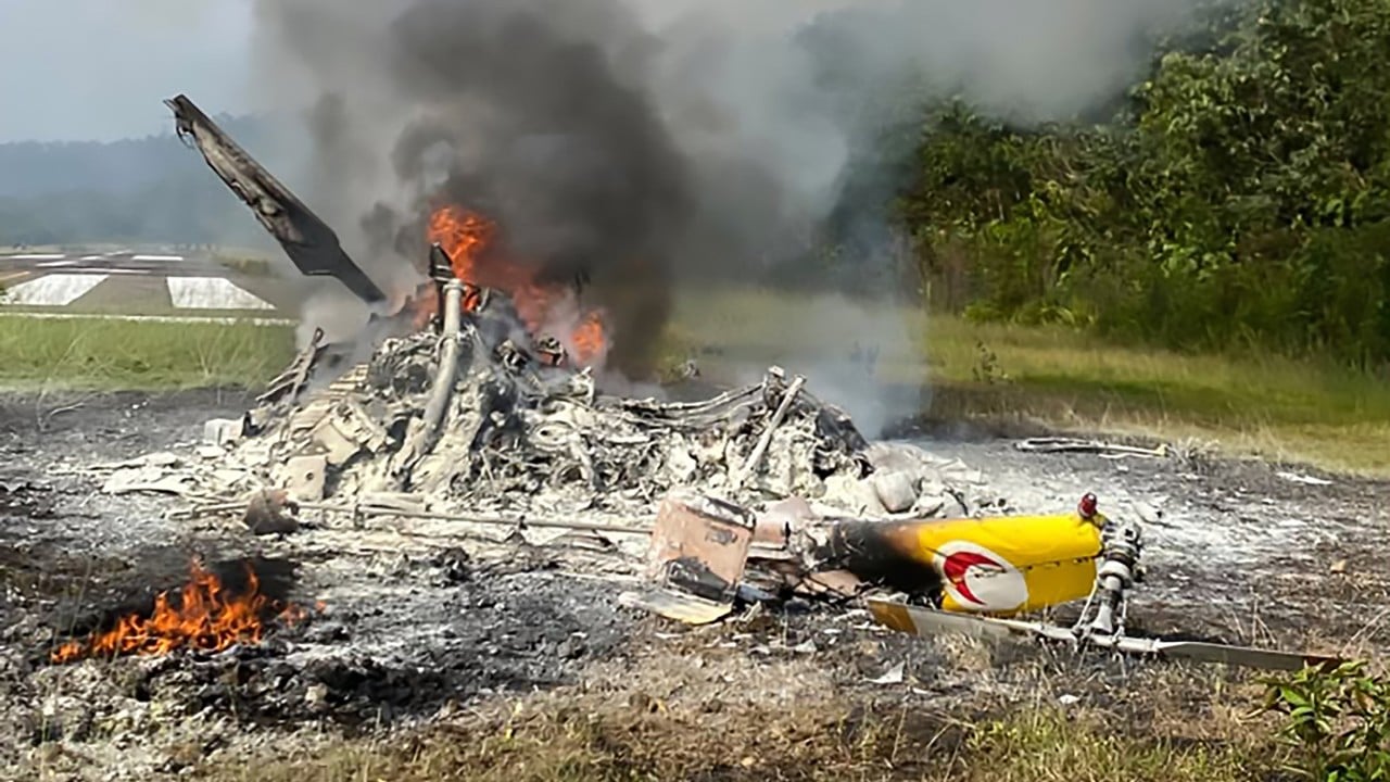 ‘Flying doctor’ helicopter crash in Malaysia kills 5 people