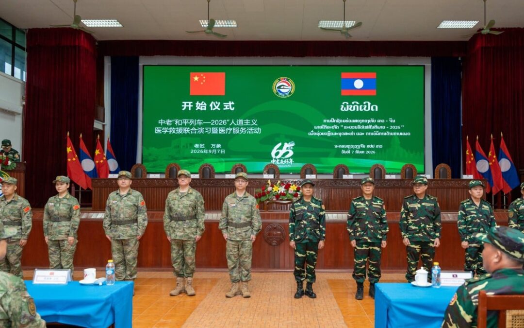 China expands overseas military presence with new Laos air force centre