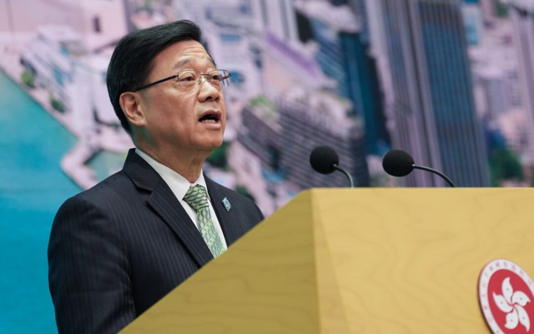 John Lee urges public to tune in to Legco debate on city’s 5-year plan, policy address