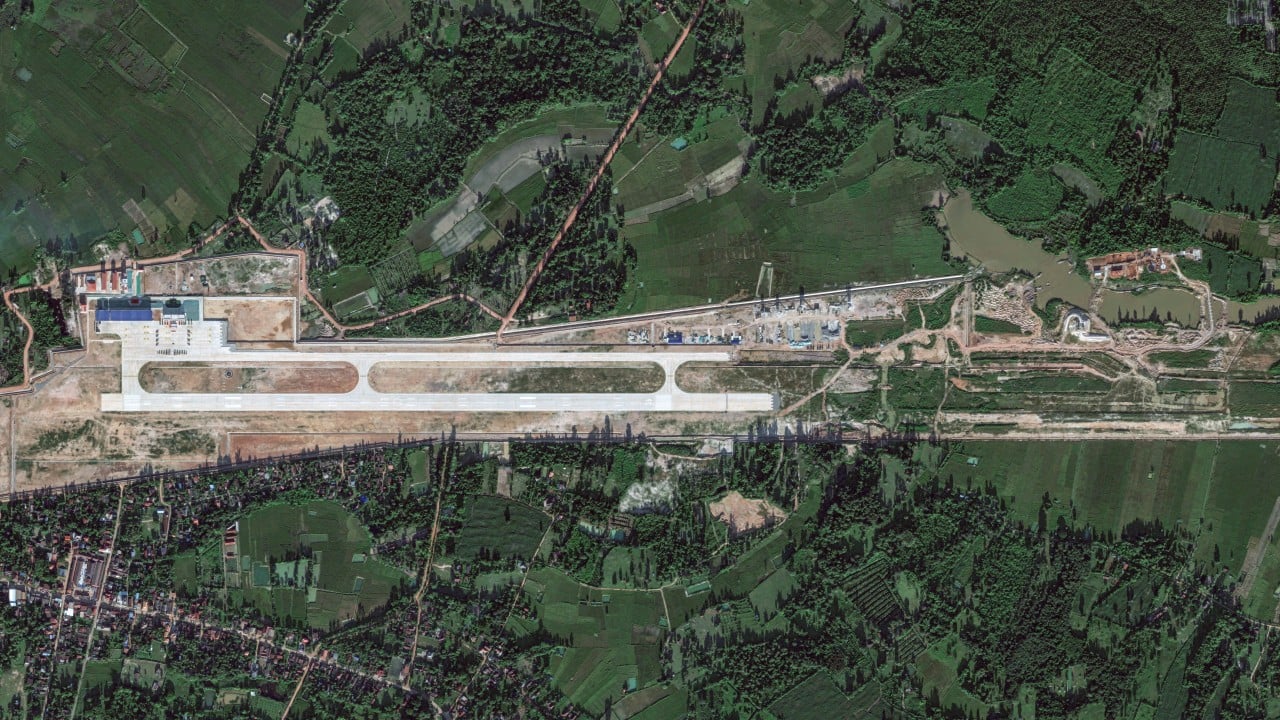 Are Chinese military aircraft already using a new joint air facility in Laos?