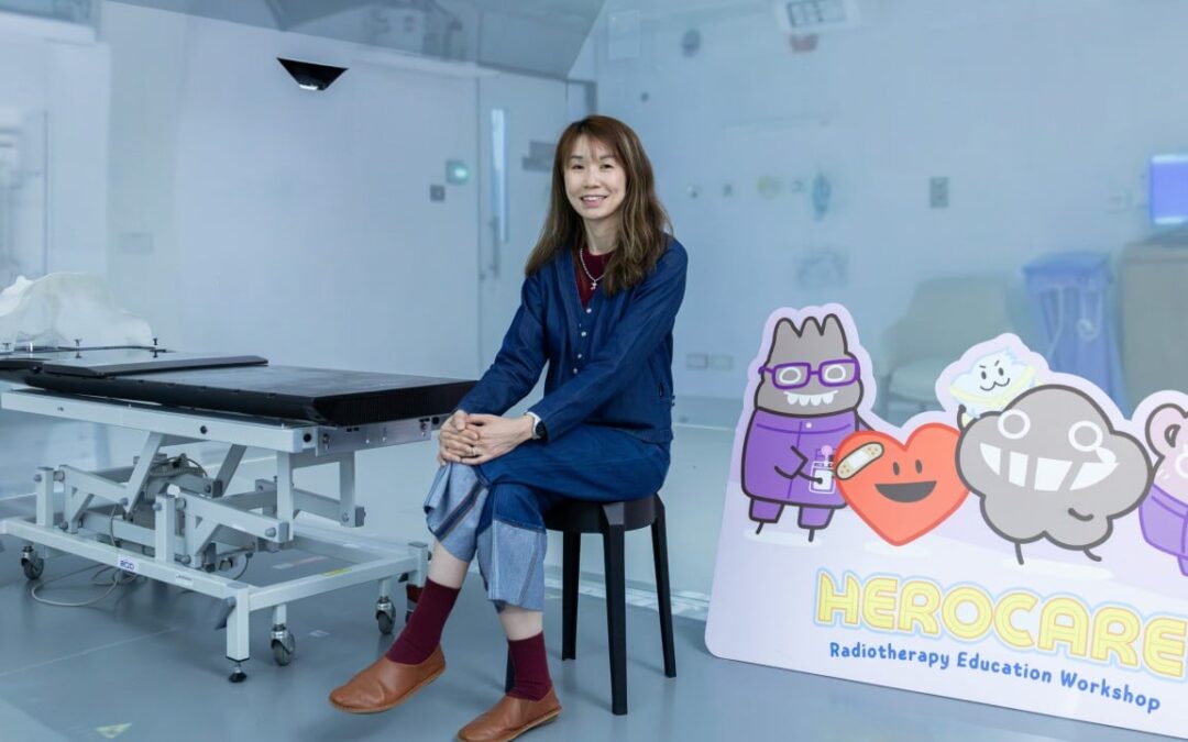 The human touch behind the virtual technology for preparing child cancer patients