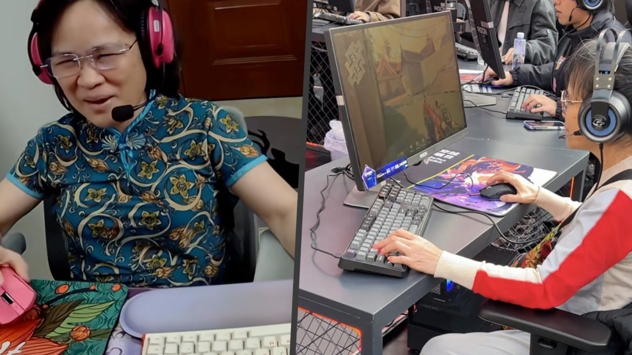 Chinese woman, 60, becomes gaming streamer after playing to understand son’s addiction
