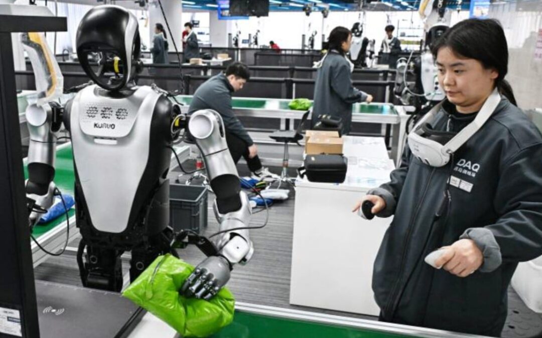 China ‘robot trainers’ fold clothes, wash dishes 200 times a day for up to US$900 a month
