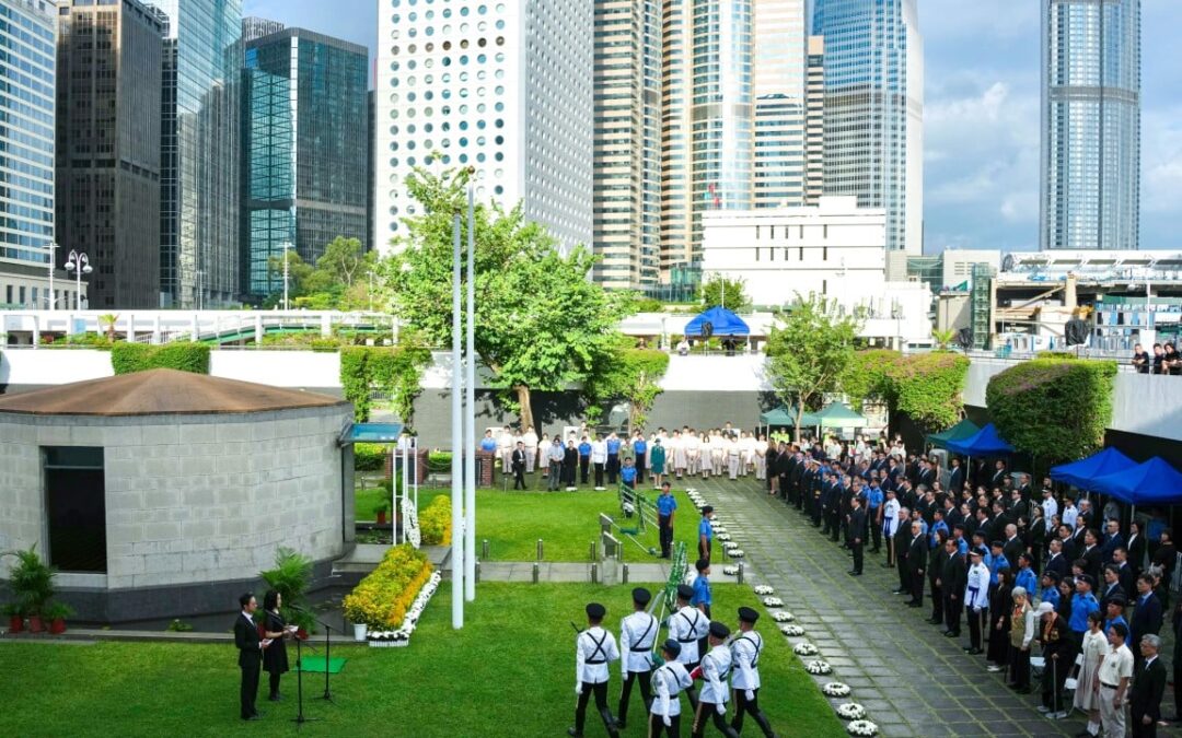 Cherish peace and stability, John Lee urges Hongkongers during Chung Yeung Festival