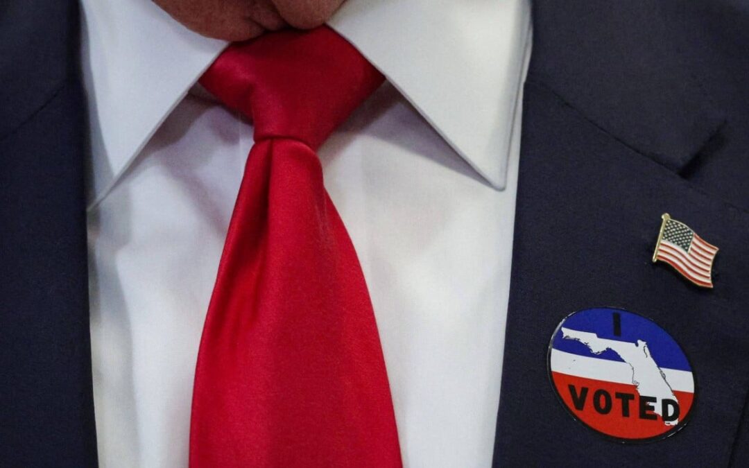 Trump, a critic of early voting, votes early in Florida