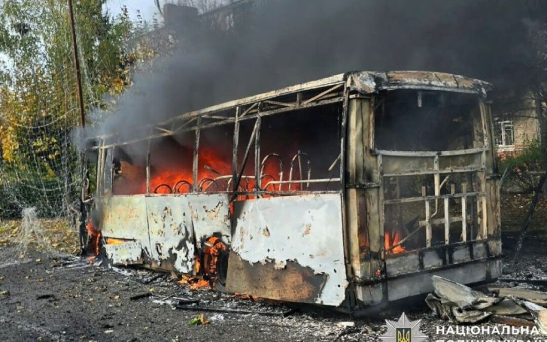 At least 33 dead in Russian bomb blast in east Ukraine stronghold
