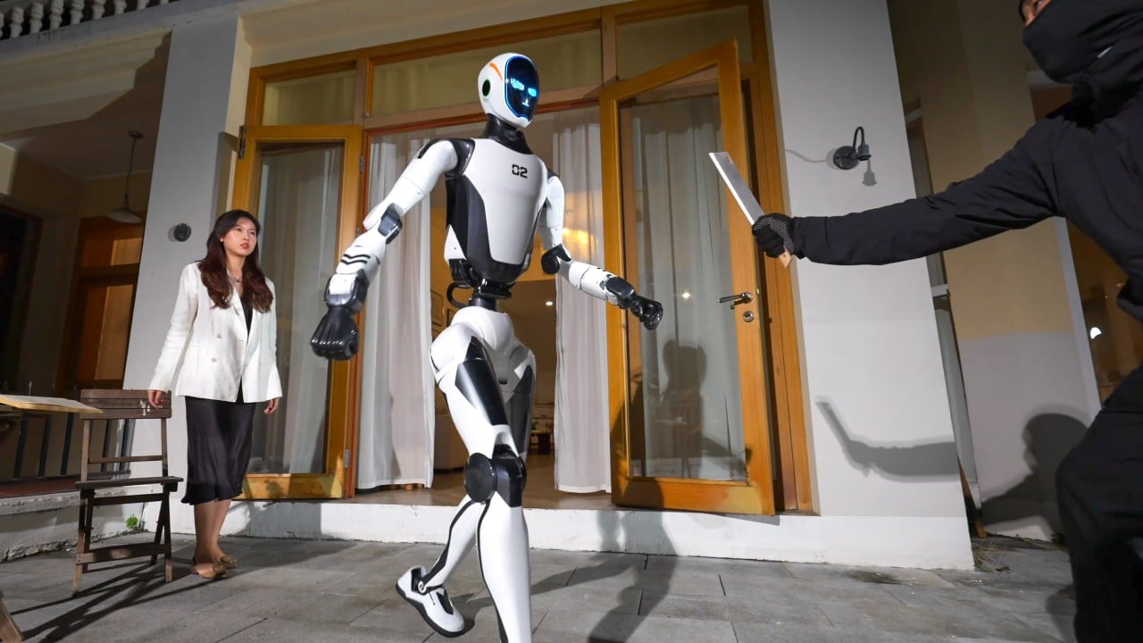 China’s Unitree unveils ‘guardian’ robot that can disarm attackers, lift cars