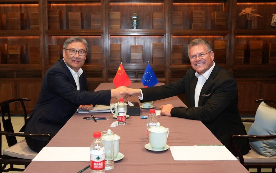China and EU reach ‘understanding’ on hybrid vehicles after crunch trade talks