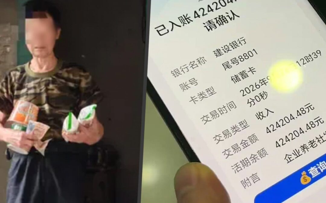 Chinese man, 71, discovers hidden US$63,000 fortune after scavenging for 21 years