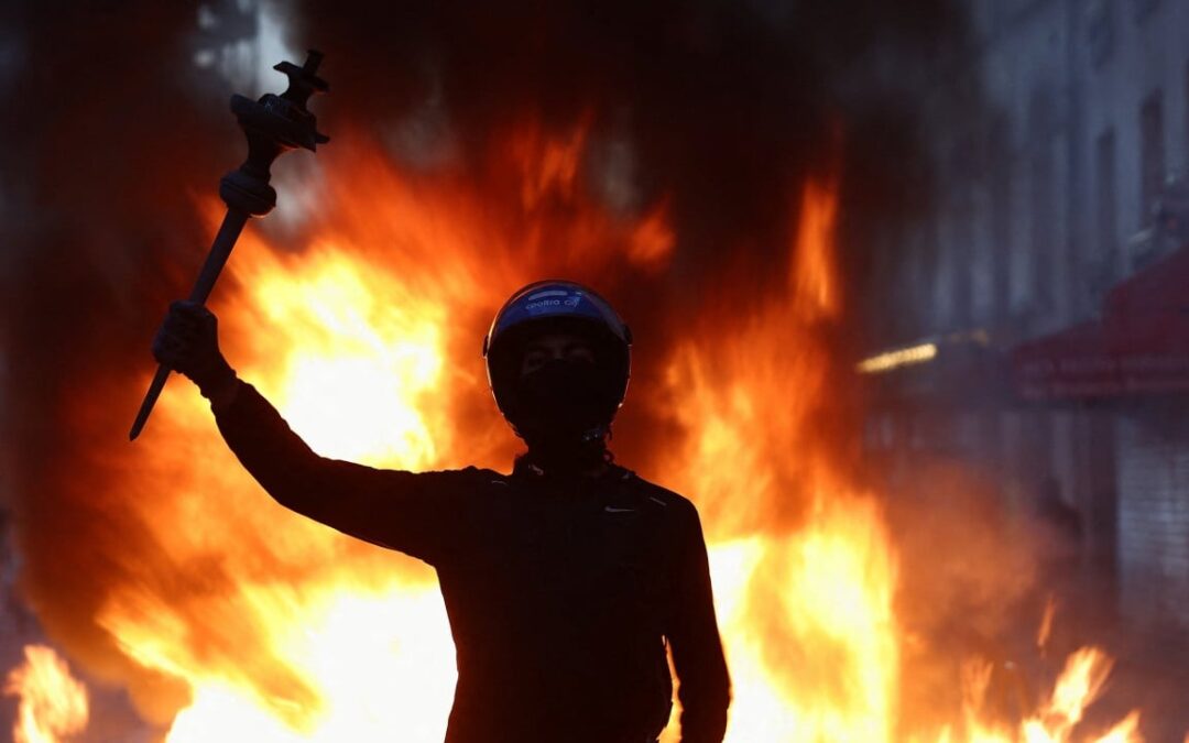 French protests over declining school standards amid China catch-up ambitions turn violent